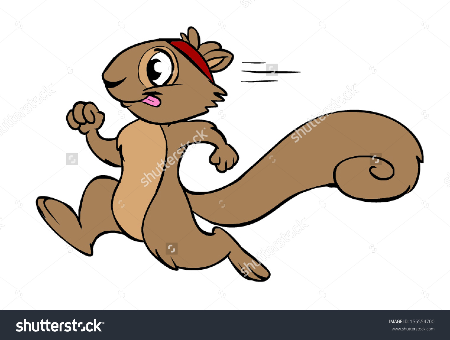 clip art cartoon squirrel - photo #39