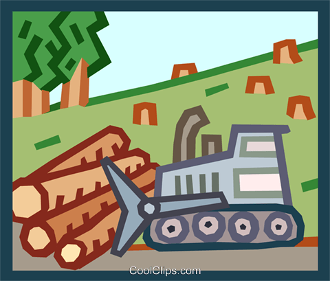 Deforestation clipart - Clipground