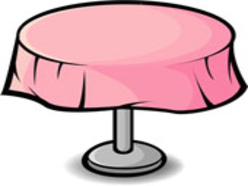 free clipart restaurant table - photo #21