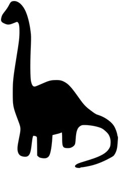 dinosaur clipart green silhouette - Clipground
