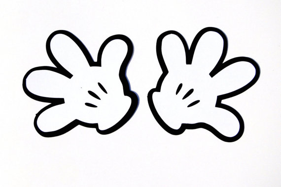 disney mickey hand clipart - Clipground