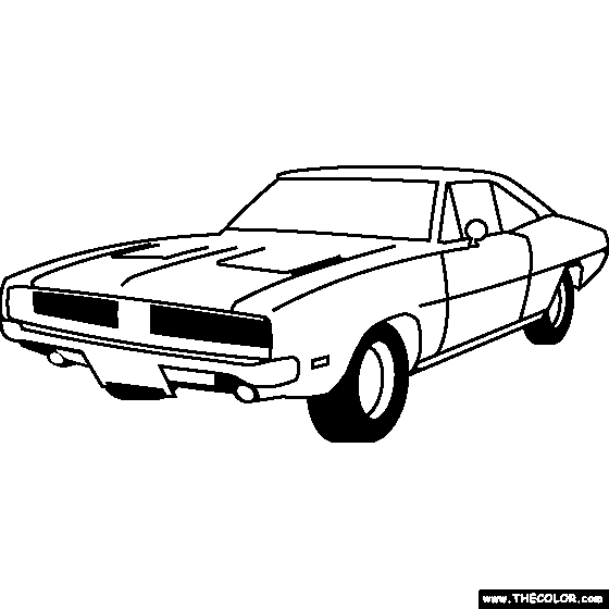 Dodge charger clipart - Clipground