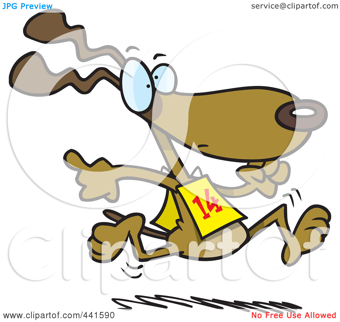 dog racing clip art - photo #9
