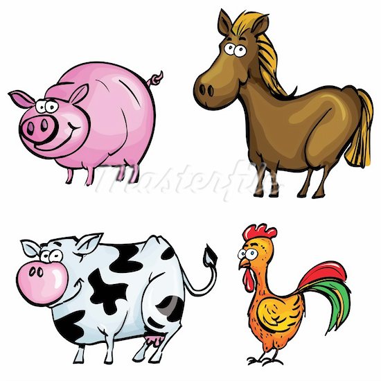 Domestic animals clipart - Clipground