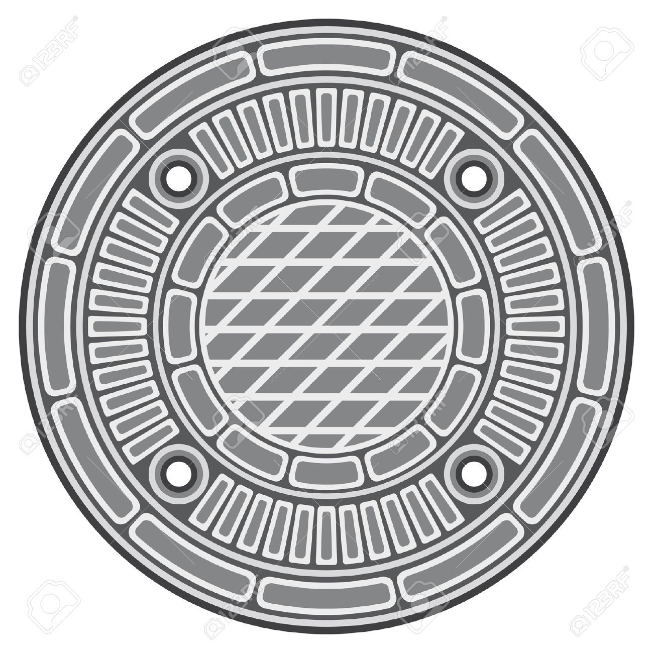 Sewer cover clipart - Clipground