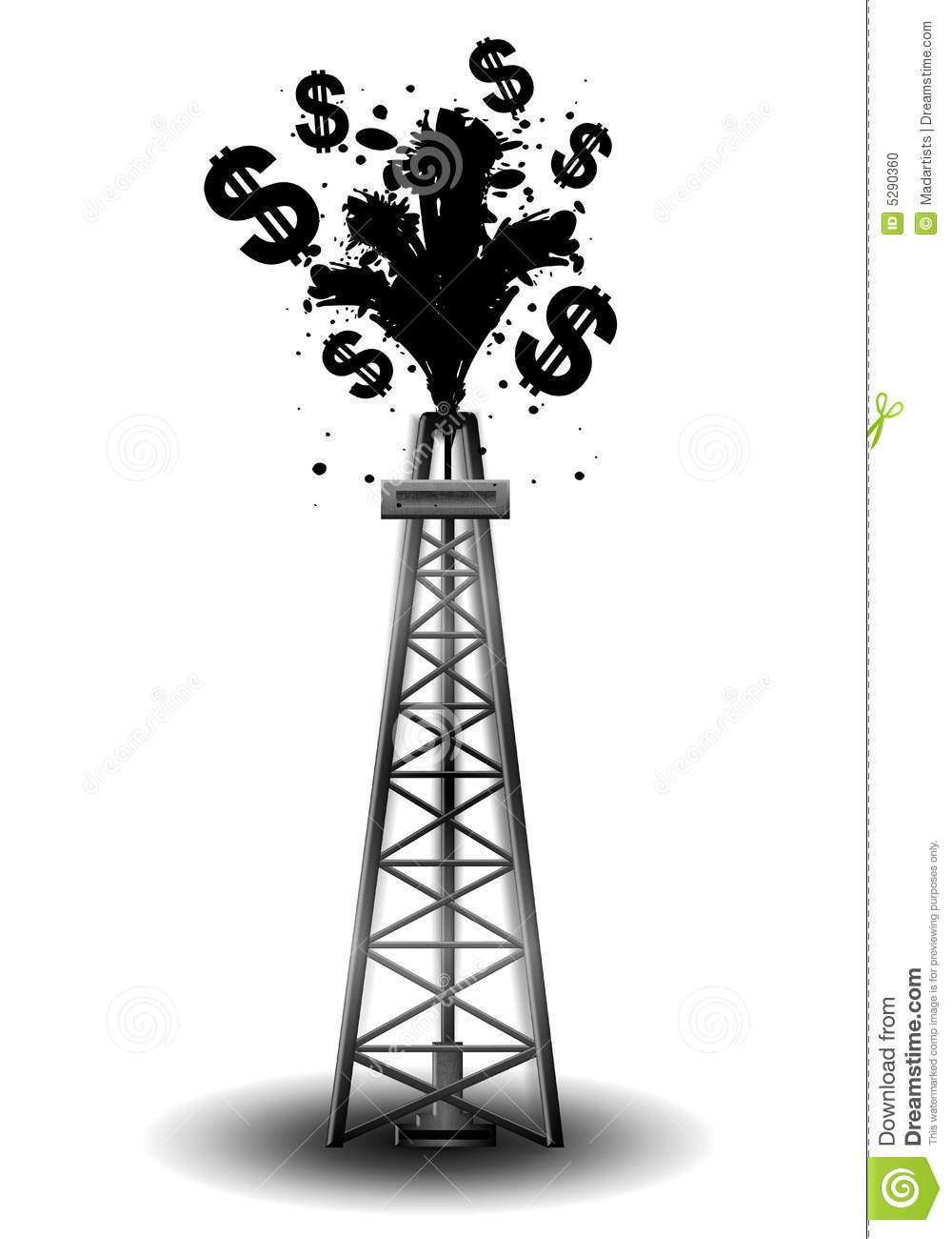 Drilling rig clipart - Clipground