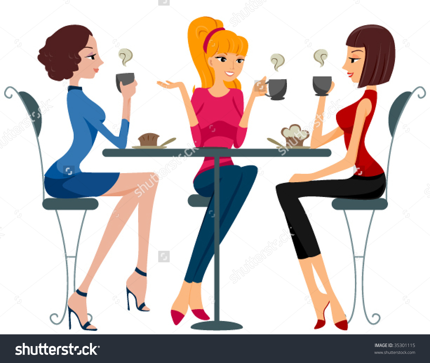 clipart drinking coffee - photo #18