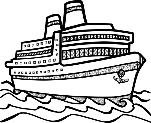ocean liner clip art - photo #13