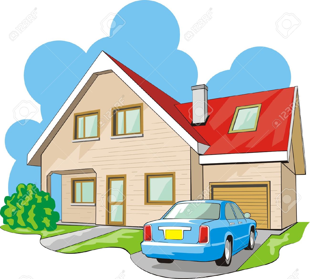 clipart mansion - photo #35