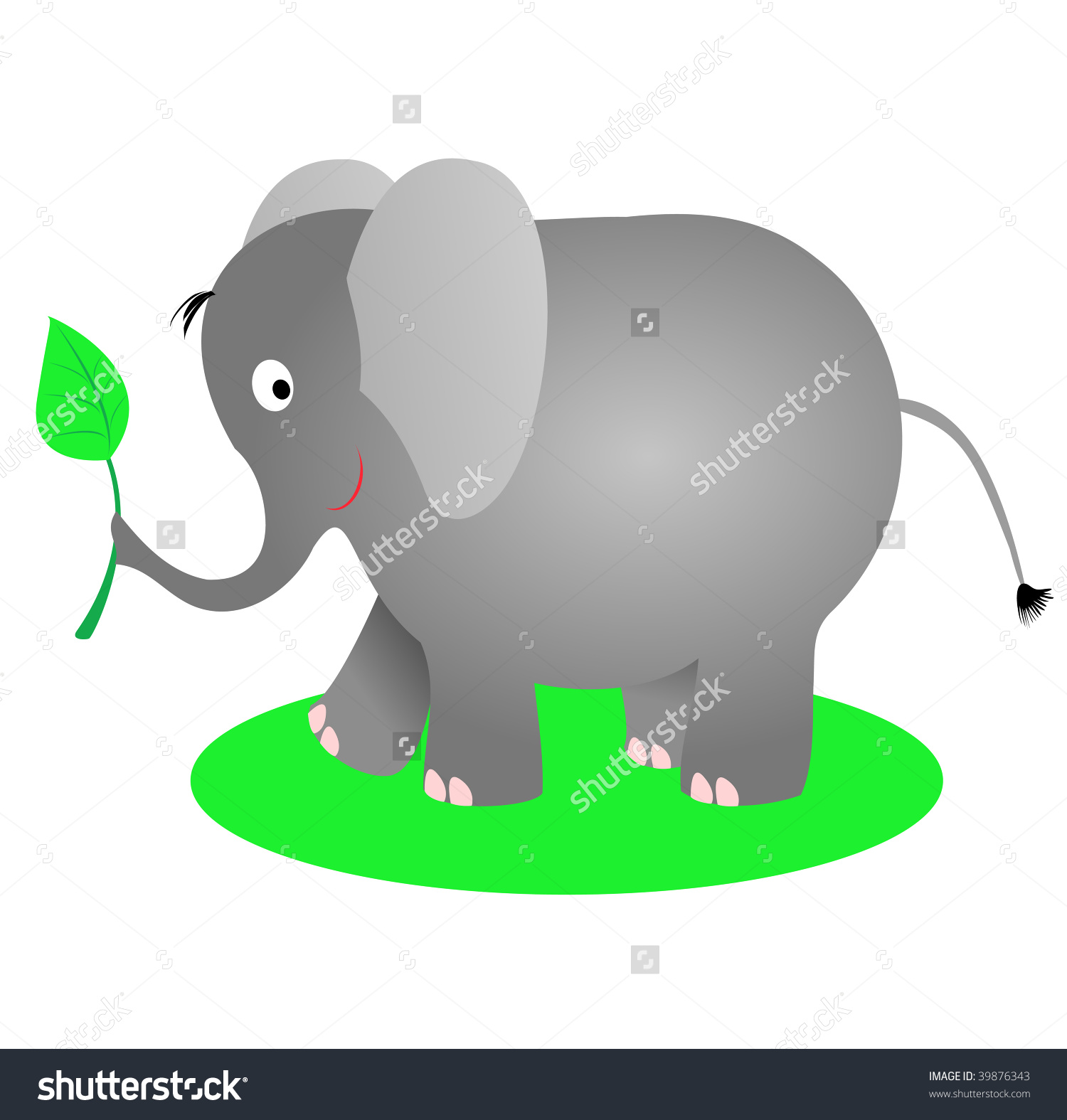 elephant eating clipart - photo #4