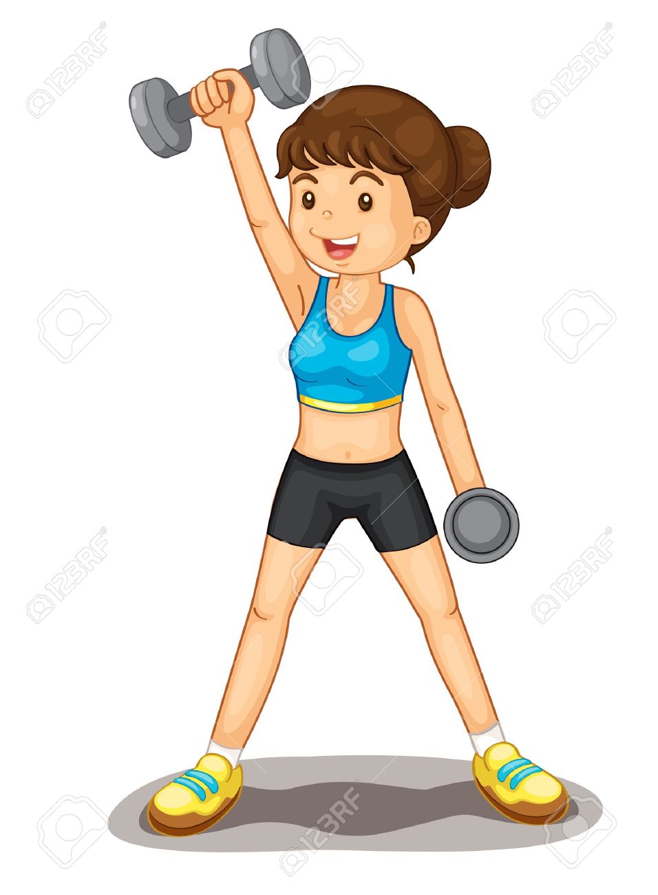 fitness animated clipart - photo #9