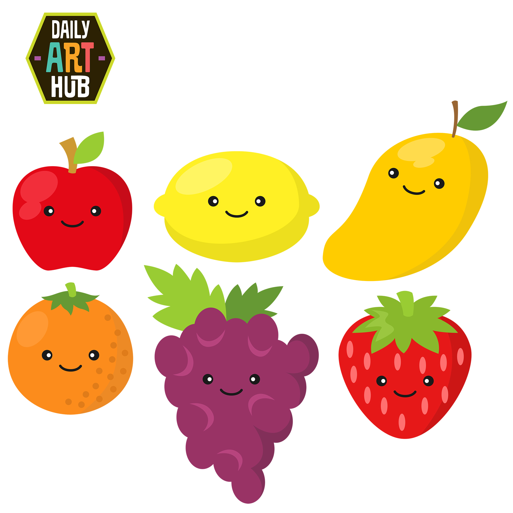 Fruit varieties clipart Clipground