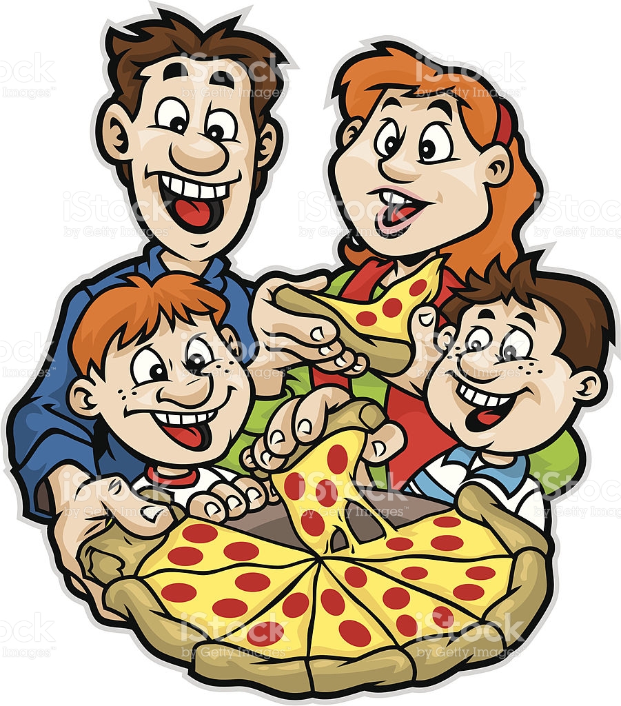 clipart eating pizza - photo #21