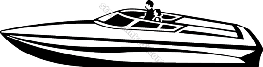 Powerboat clipart - Clipground