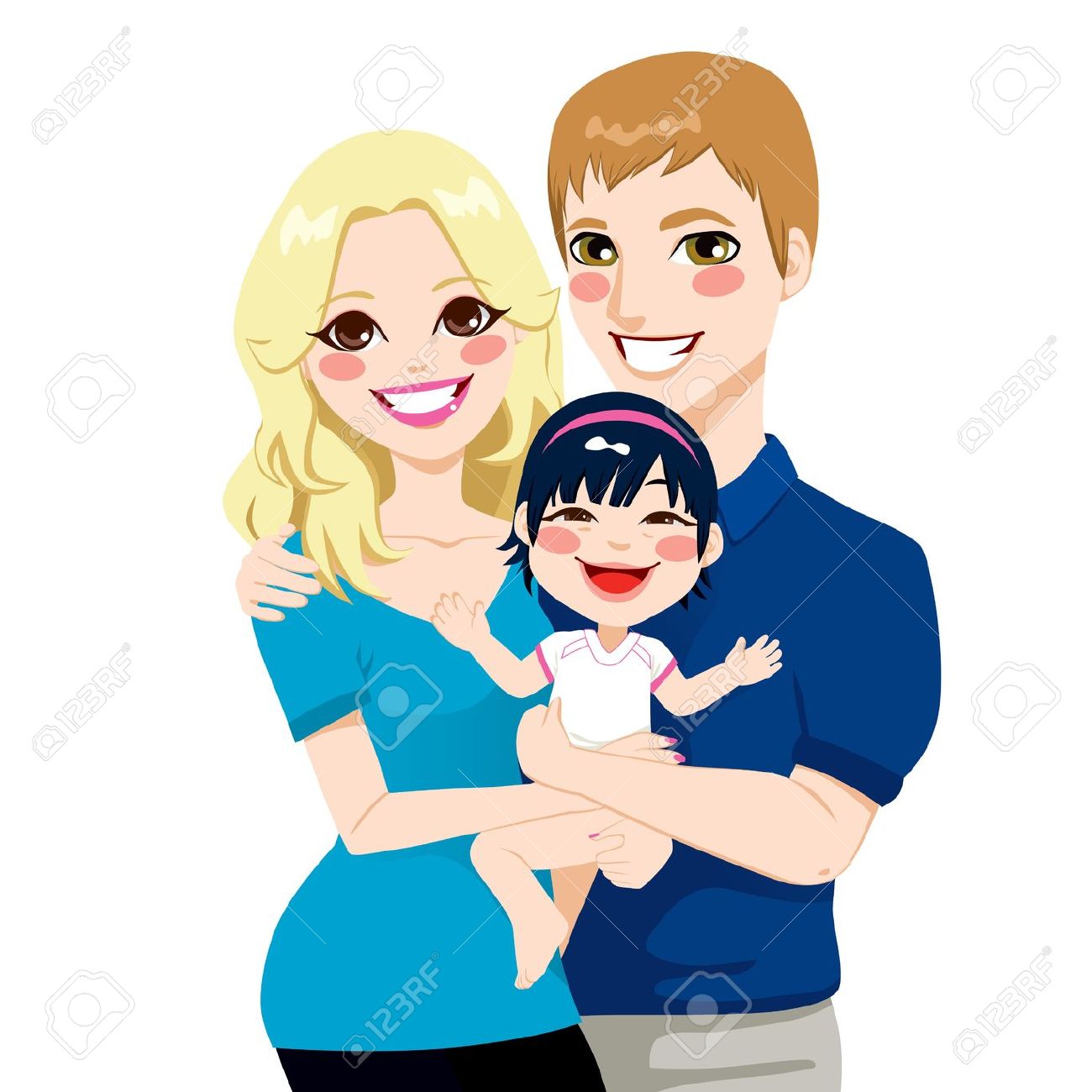Father Wife Daughter Clipart Clipground
