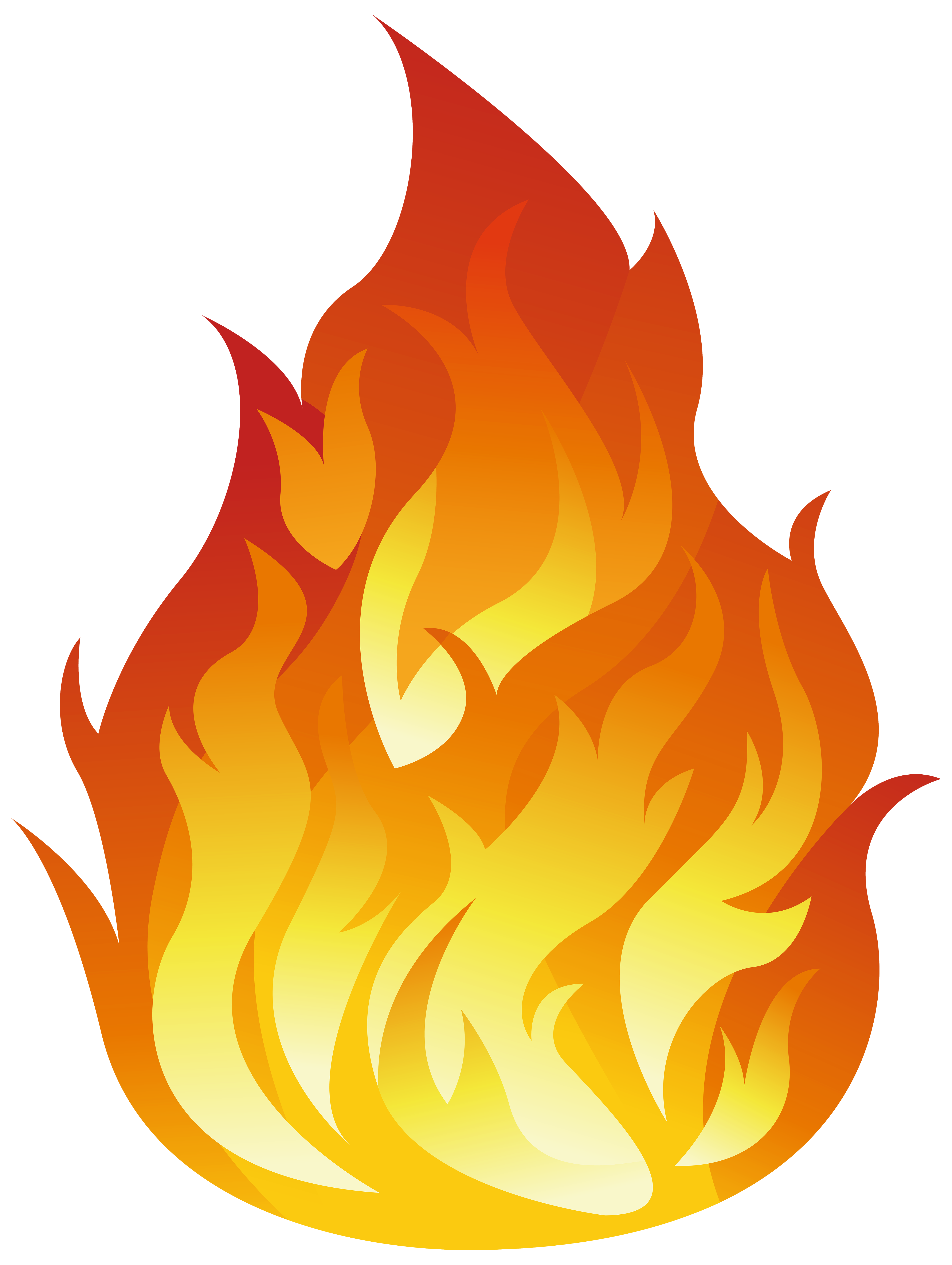 transparent fire clipart - Clipground