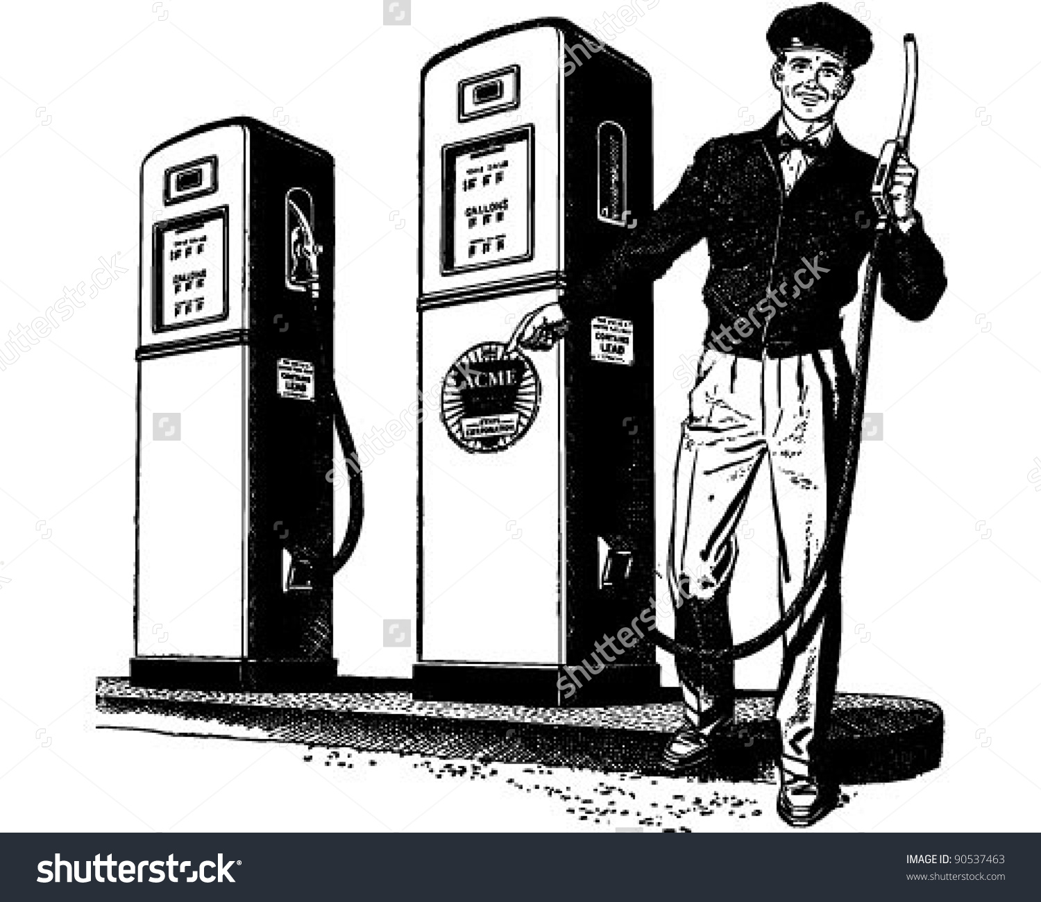 Gas stations clipart - Clipground