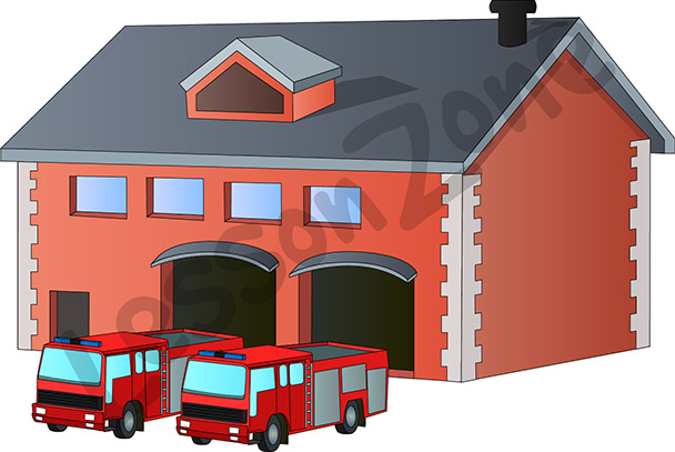 fire house clipart - photo #38