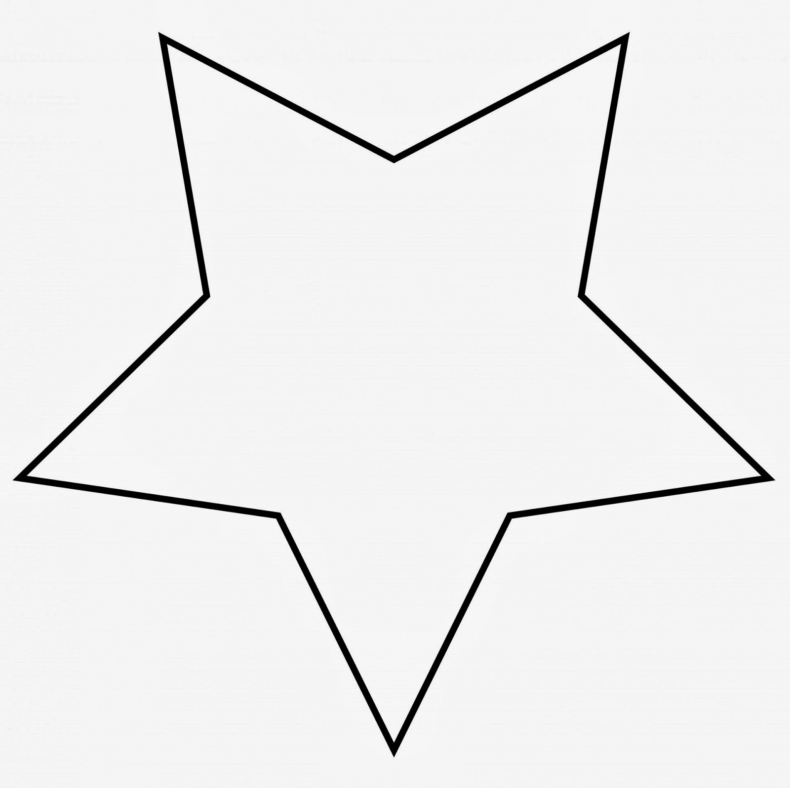 Five pointed star clipart Clipground