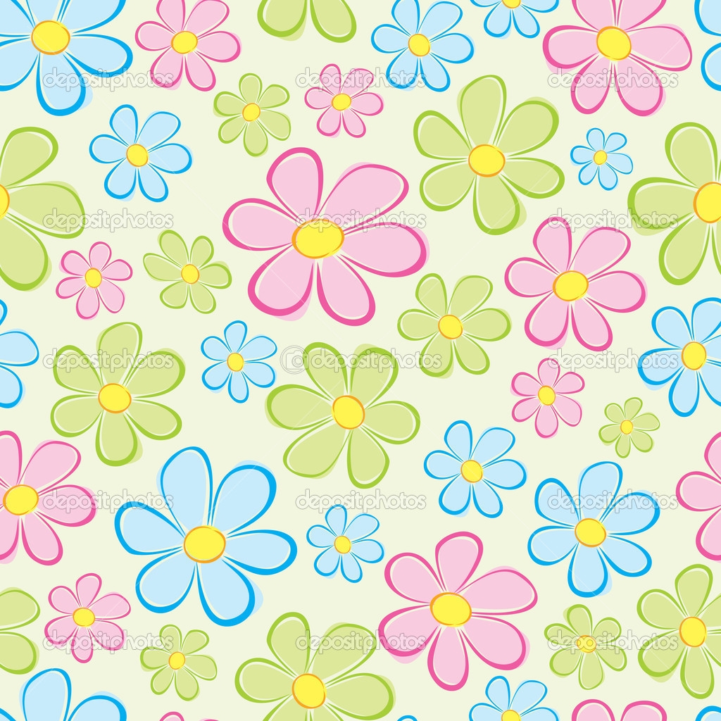 Flower background clipart - Clipground