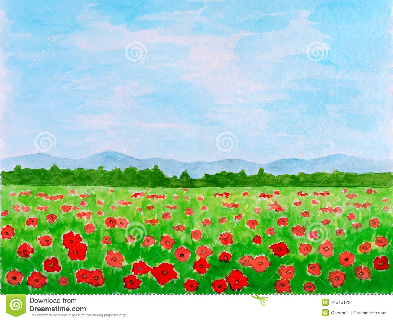 Meadow flowers clipart - Clipground