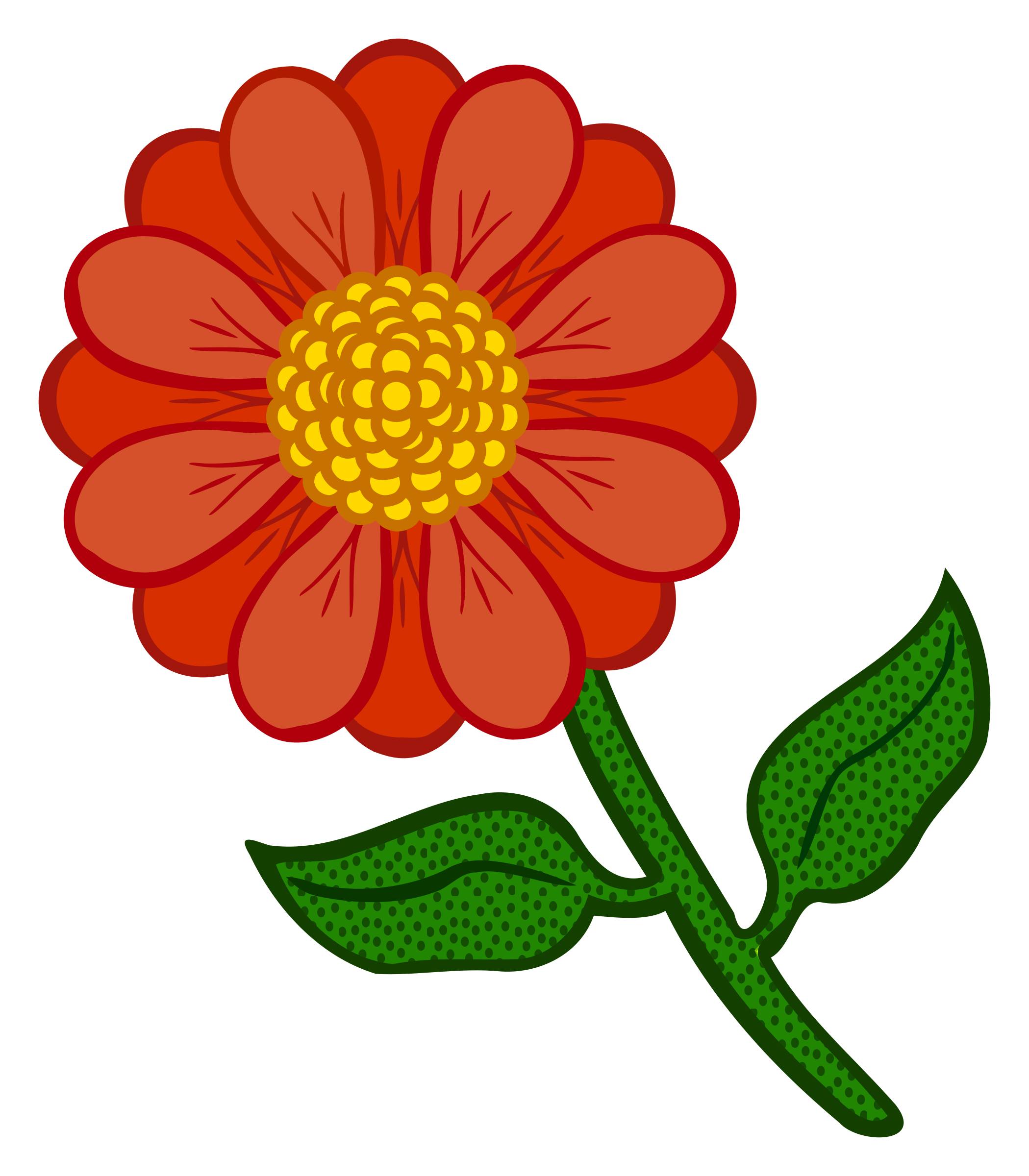 colourful flowers clipart - Clipground