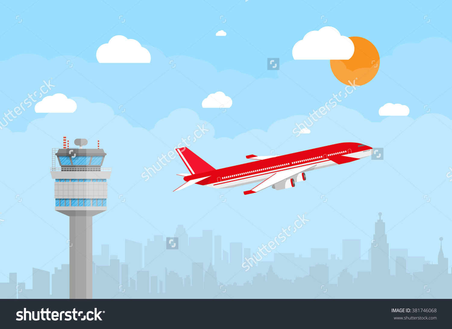 airport tower clipart - photo #49