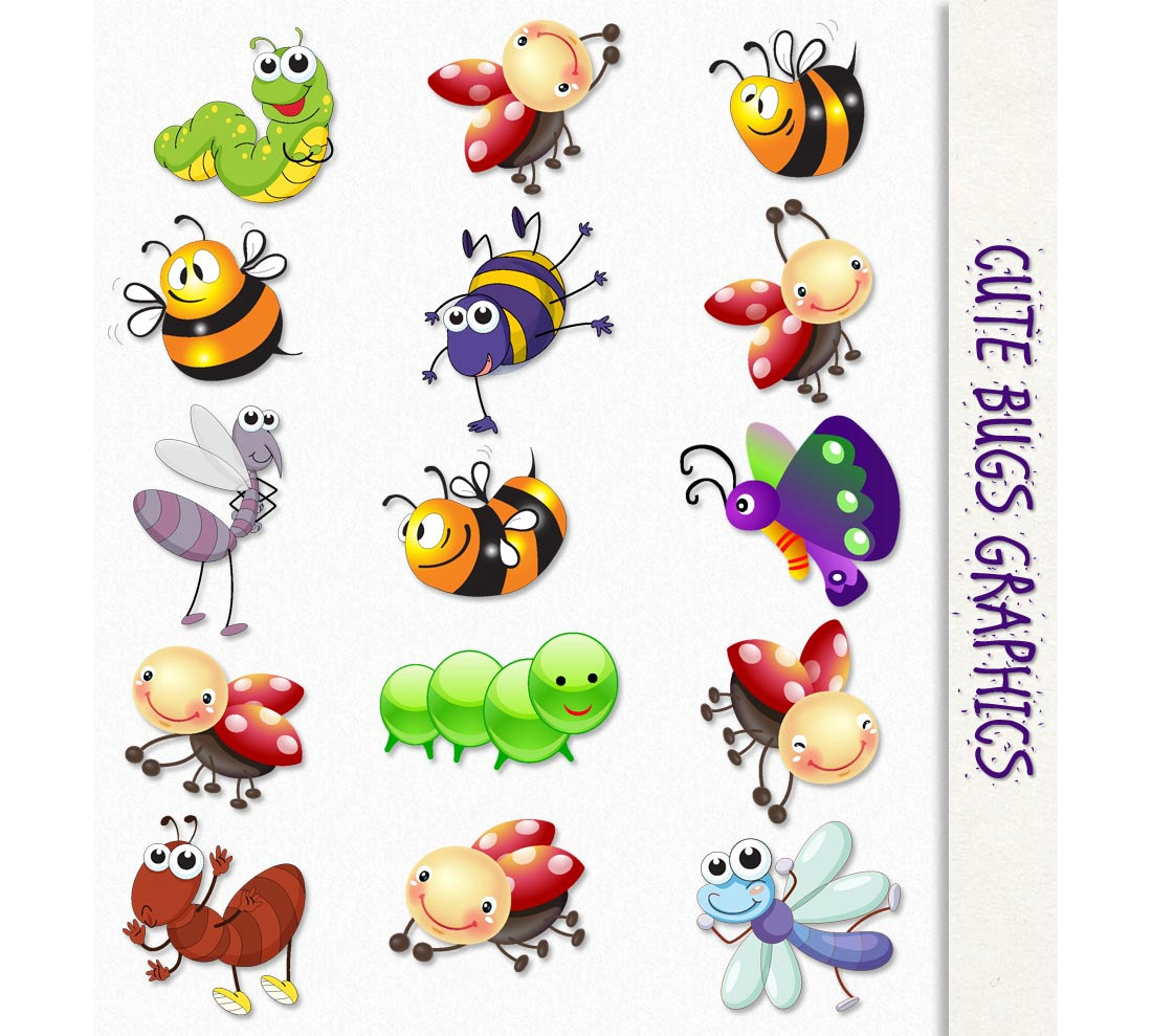 Flying Insects Clipart Clipground