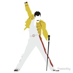 Freddie mercury clipart - Clipground