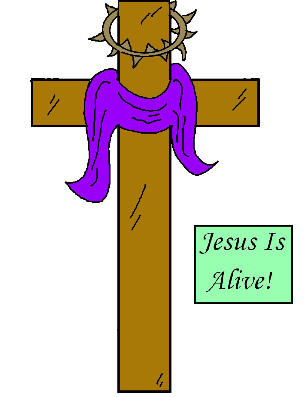 easter resurrection clipart free - photo #46