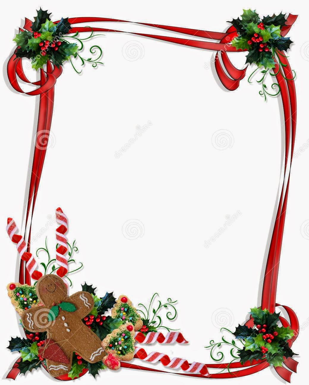 Christmas Clipart Borders Free Printable Christmas Transparent Frame 