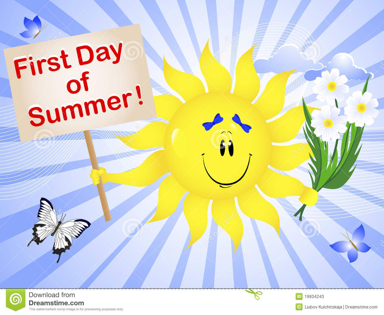 free clipart first day of summer Clipground