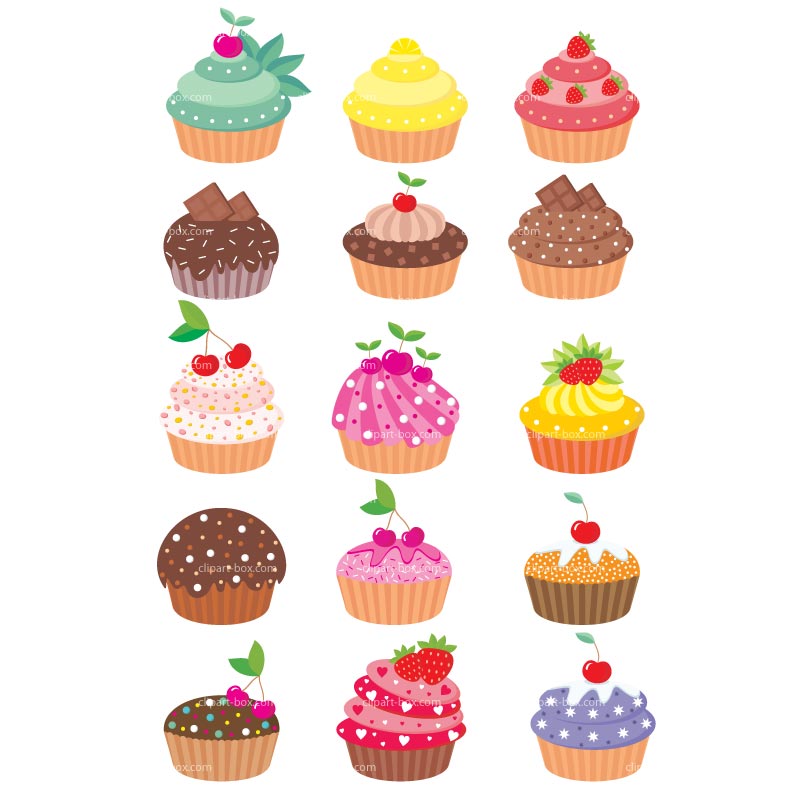 free clipart images cupcakes - Clipground