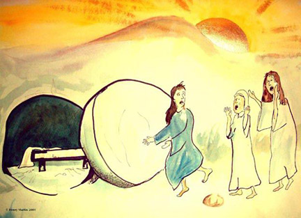 empty tomb of jesus clipart - Clipground