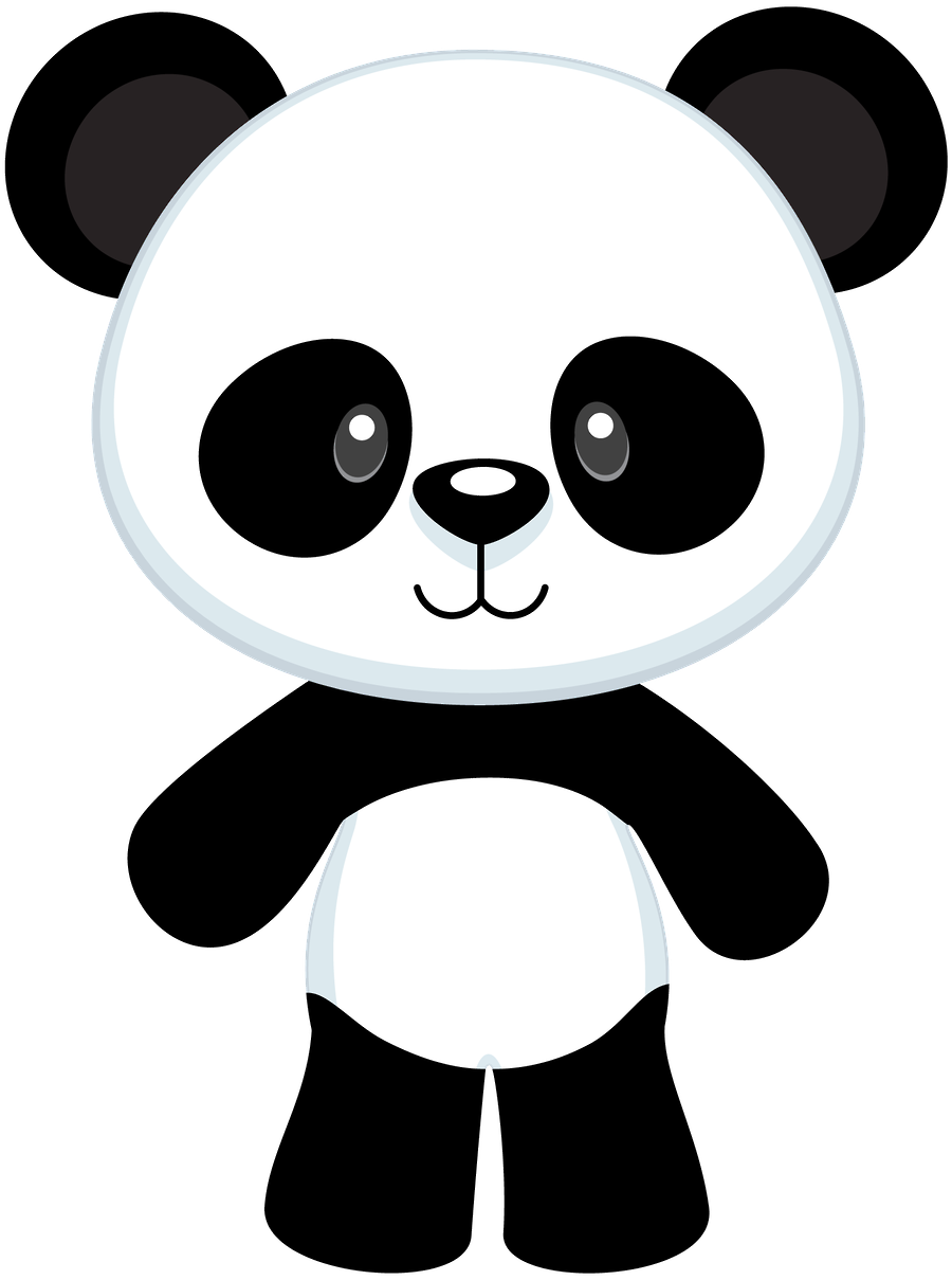 Download Panda Cartoon Png Cute Cartoon Panda Bear Clipart 4987331 Riset