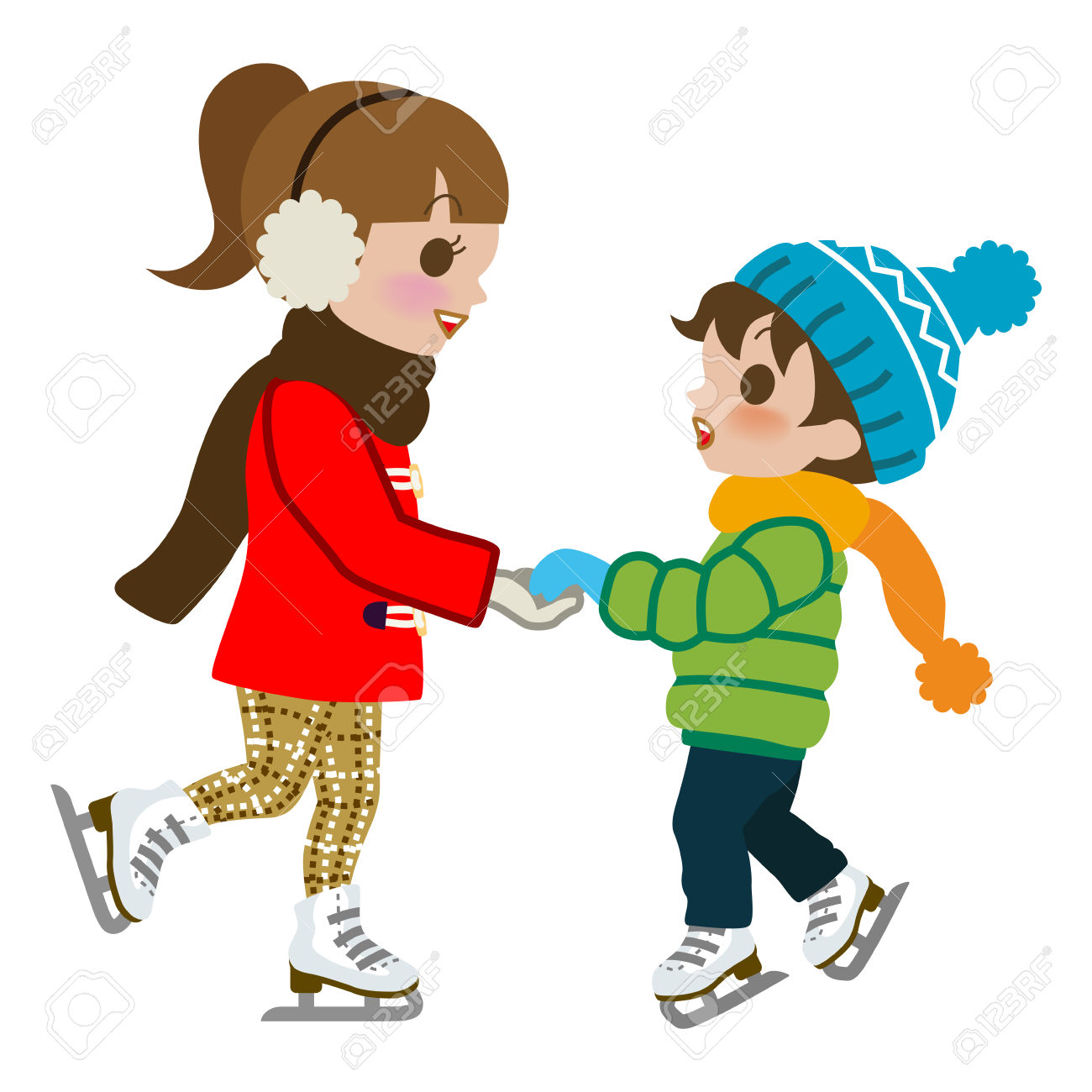 free clipart images ice skating - photo #10
