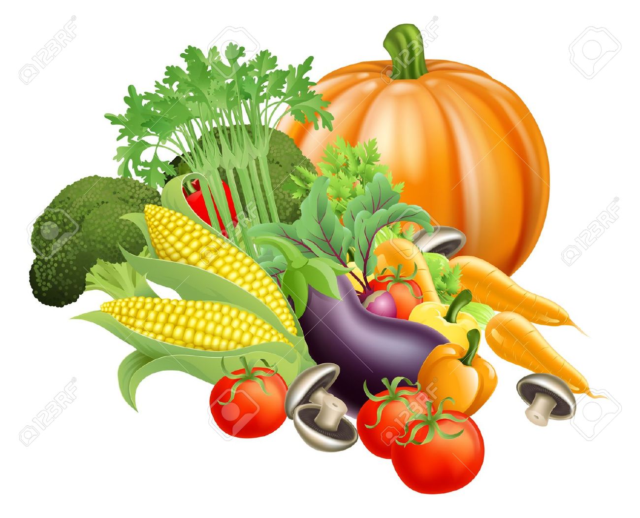 clipart of vegetables - photo #17