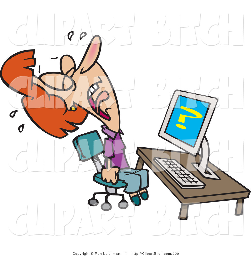 clipart girl at desk - photo #39