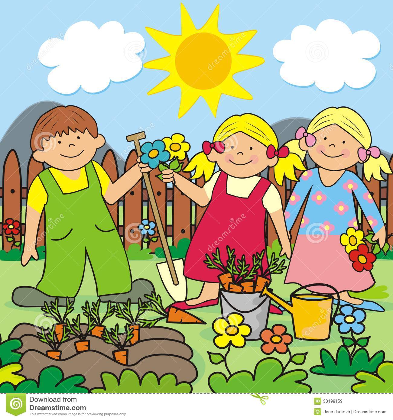 Garden plot clipart - Clipground