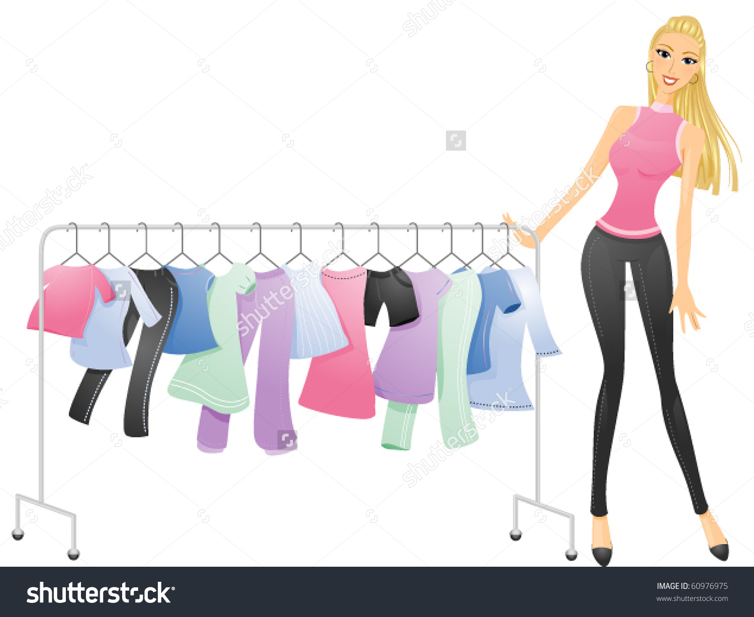 clipart clothes rack - photo #27