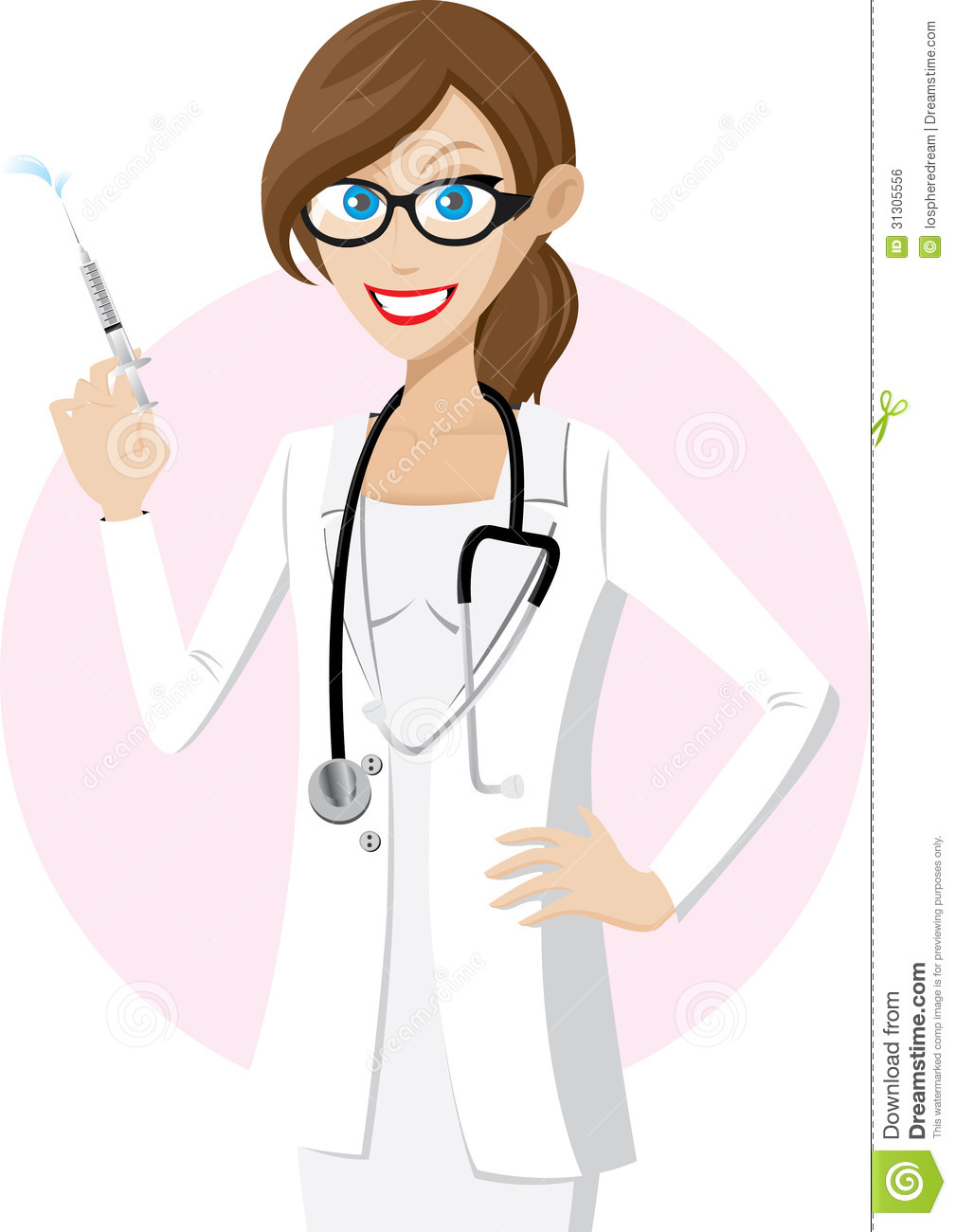 girl at doctors clipart - Clipground
