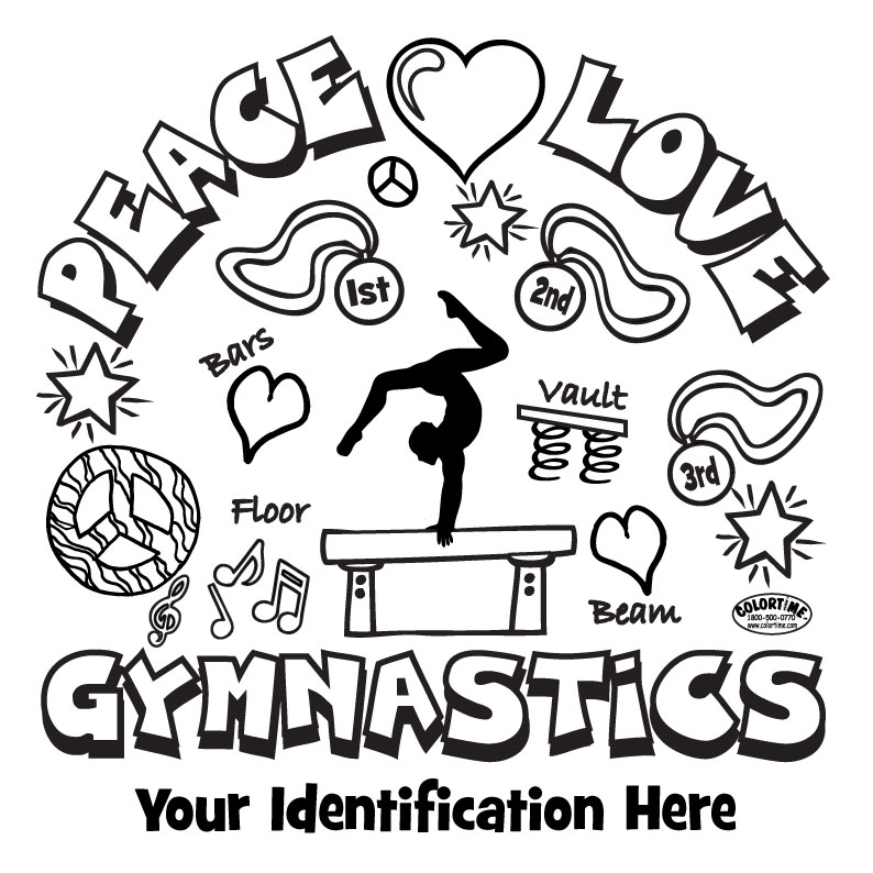 Girl Gymnastics Clipart Color Pages Clipground