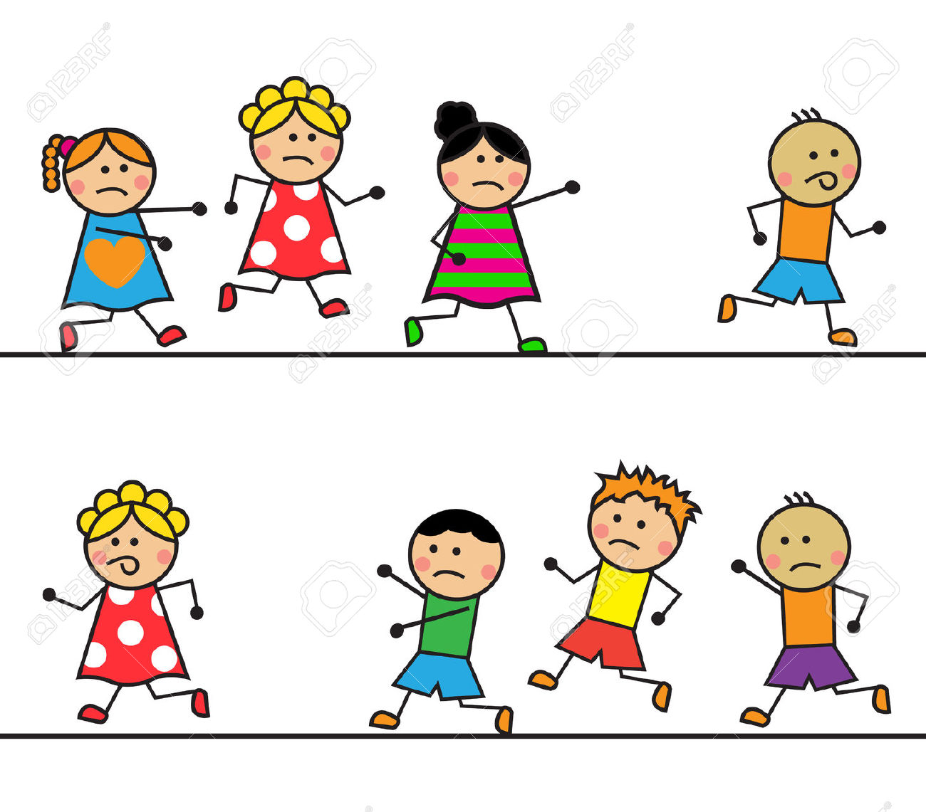 boy and girl running clipart - photo #49