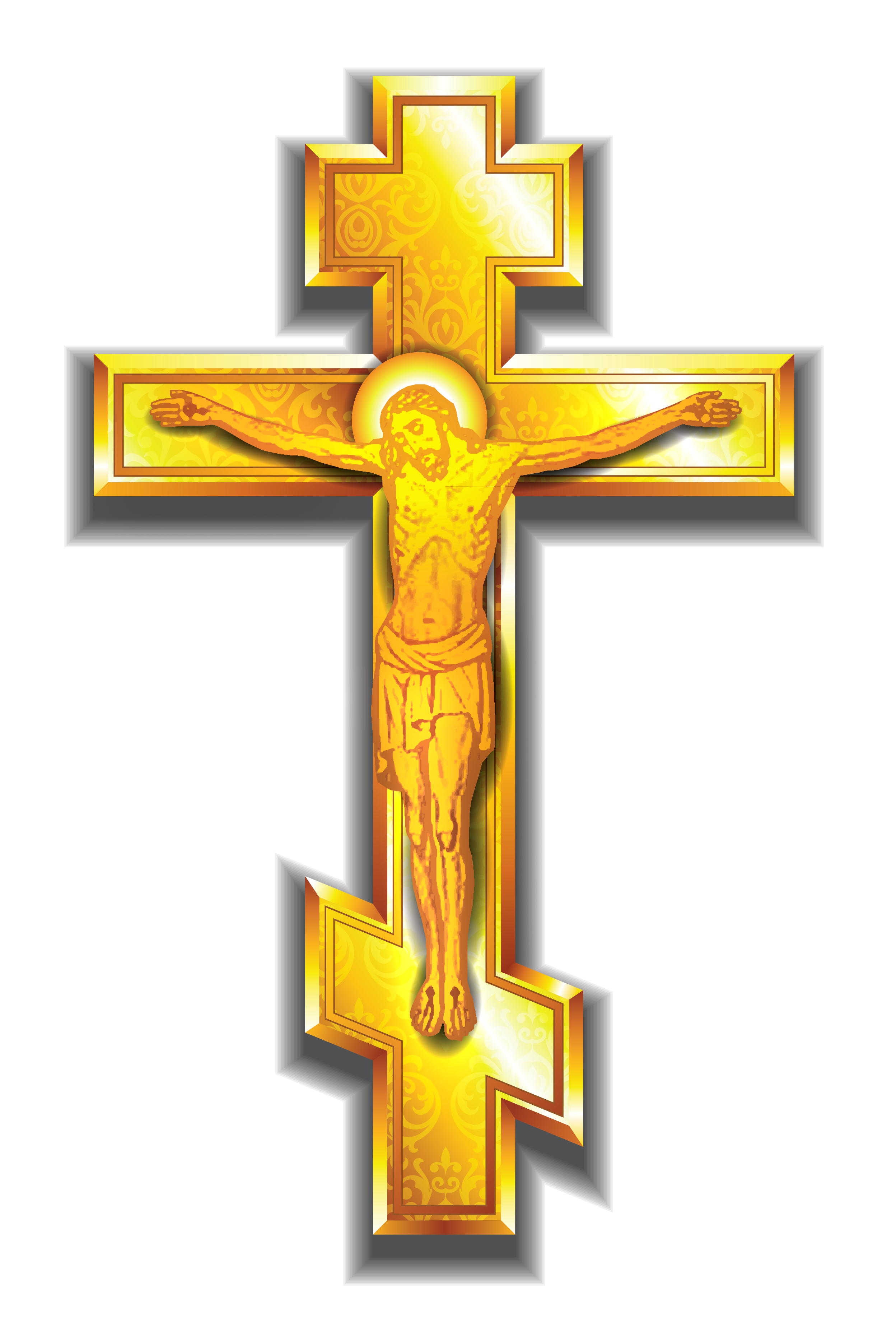 Golden crosses clipart - Clipground