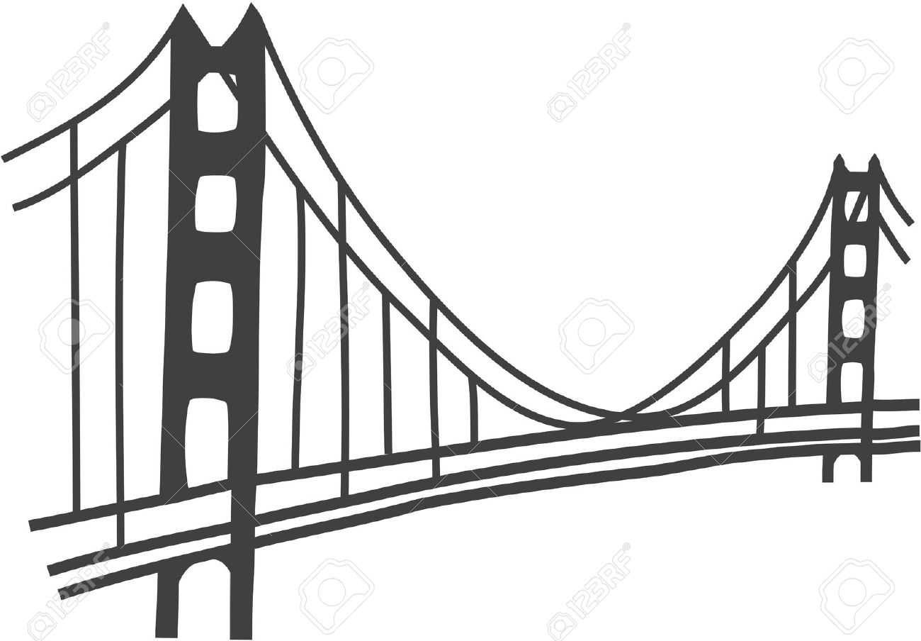 Golden gate bridge clipart - Clipground