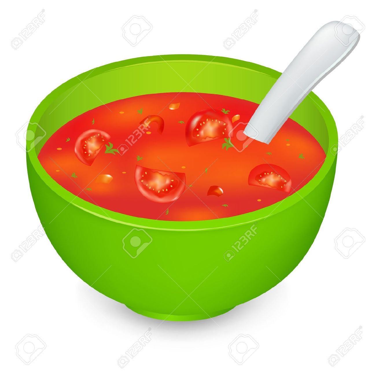 clipart chicken soup - photo #23