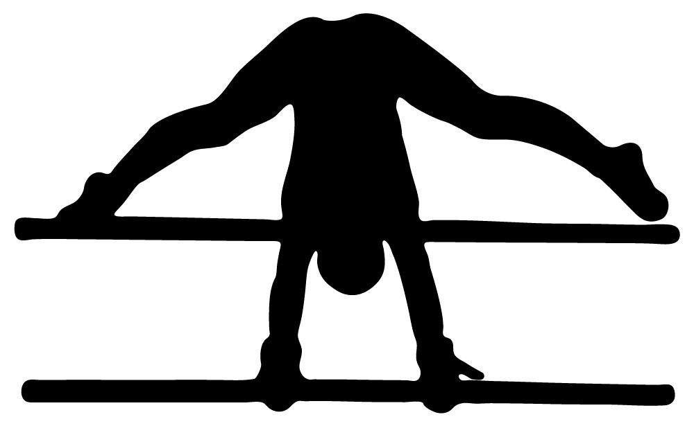 free clip art gymnastics silhouette - photo #13