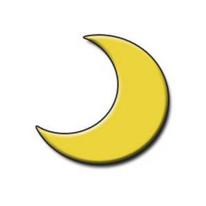 Half moon clipart - Clipground