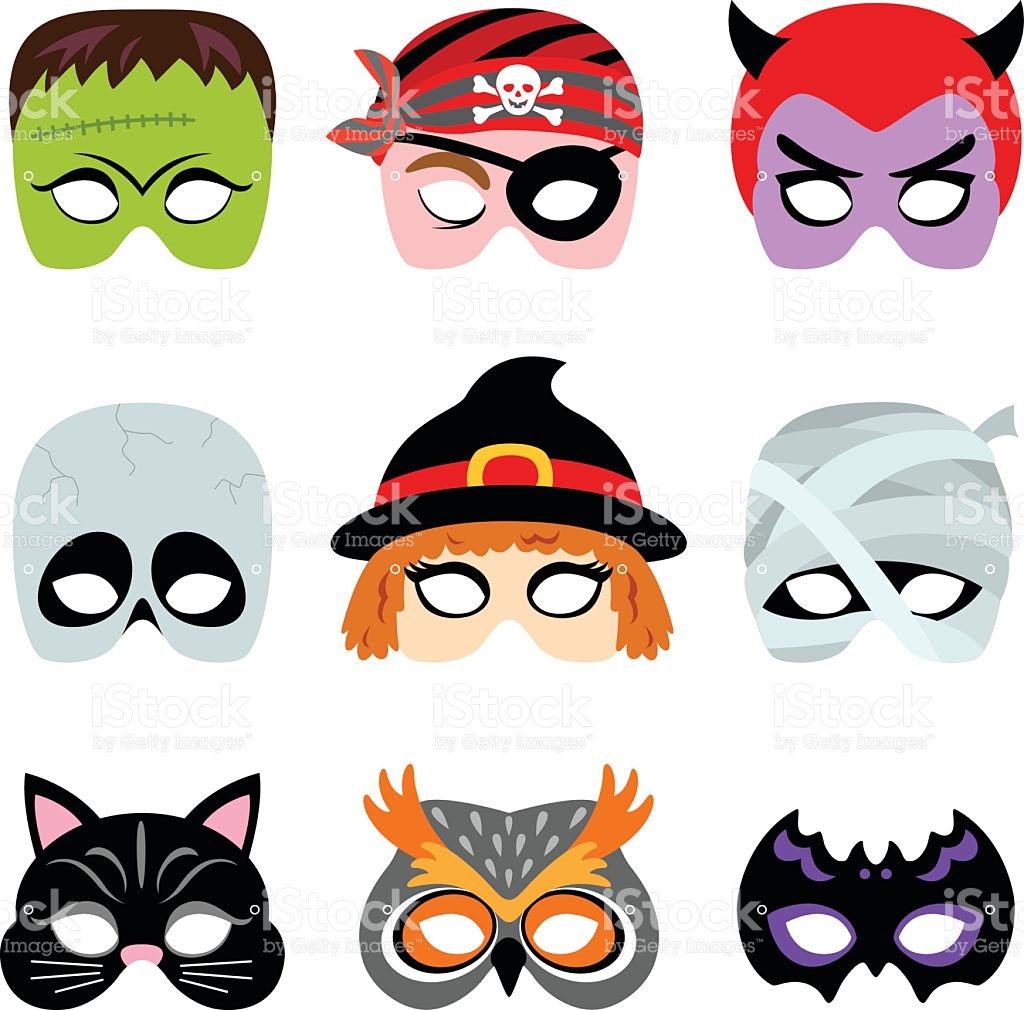 free halloween mask clip art - photo #47