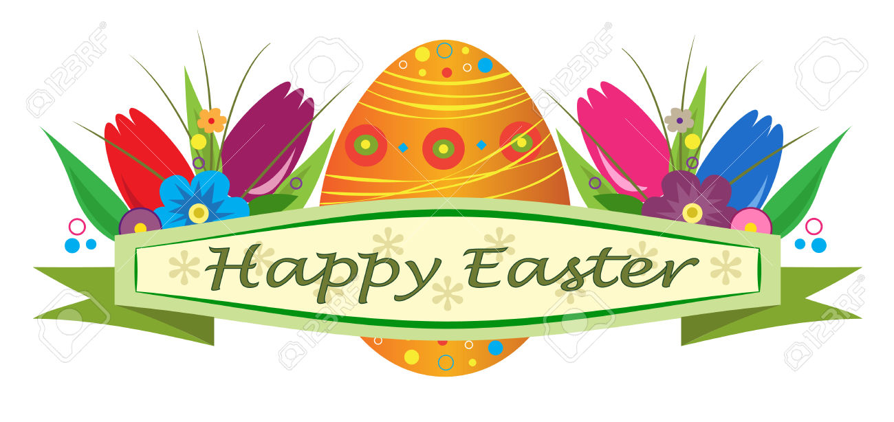 happy easter banner clipart Clipground